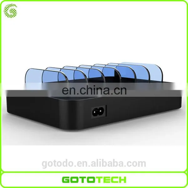 2017 Amazon Hotselling New Style 6 Ports Usb Charging Station Phone Charging Station Phone Stand