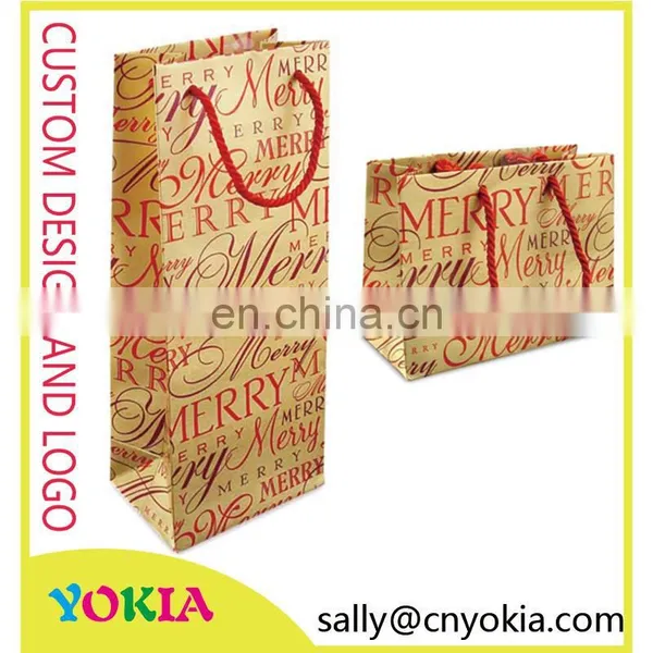 The Most Wonderful Kraft Paper High Quality Shopping Bag With Cotton Handle photo-3