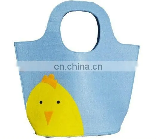Beautiful Promotion Grey Felt Hand Bags photo-2