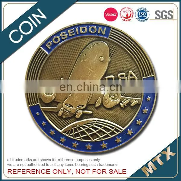 Iron Stamped Soft Enamel Souvenir Coin With Diamond Cut Edge Manufacturer photo-3