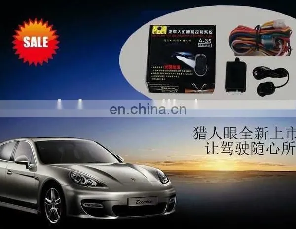 automatic headlight dimming light with sensor