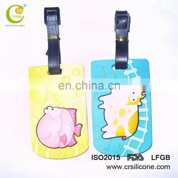 Direct Sale Custom Personalised Eco-Friendly Pvc Luggage Name Tags From Factory photo-5
