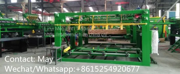 Servo motor wood veneer composer machine
