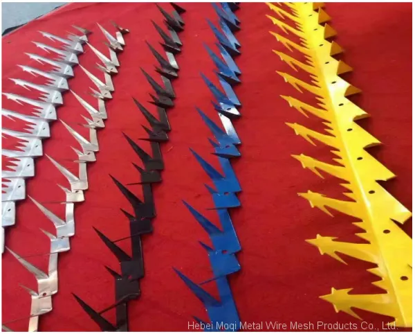 Anti Climb Spikes 2 Rows Barbed Wall Spikes photo-2