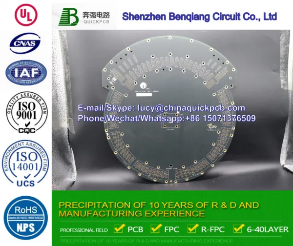 ROGERS PCB Leiterplatte Mit Goldfingern