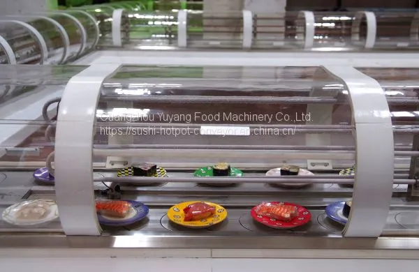 Sushi Bar Conveyor Belt Sushi Conveyor Belt System - Supplier: Michaeldeng@gdyuyang.com photo-5