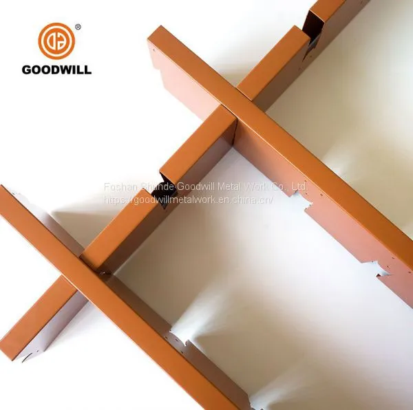 Promotion Price High Quality Aluminum Suspended Grid Ceiling Open Cell Ceiling photo-3