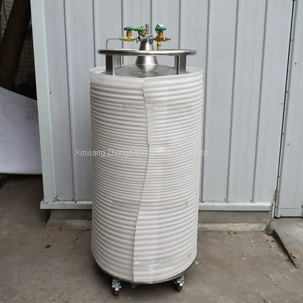 YDZ-30 30L Liquid Nitrogen Ice Cream Freeze Container for Ice Cream Making photo-3