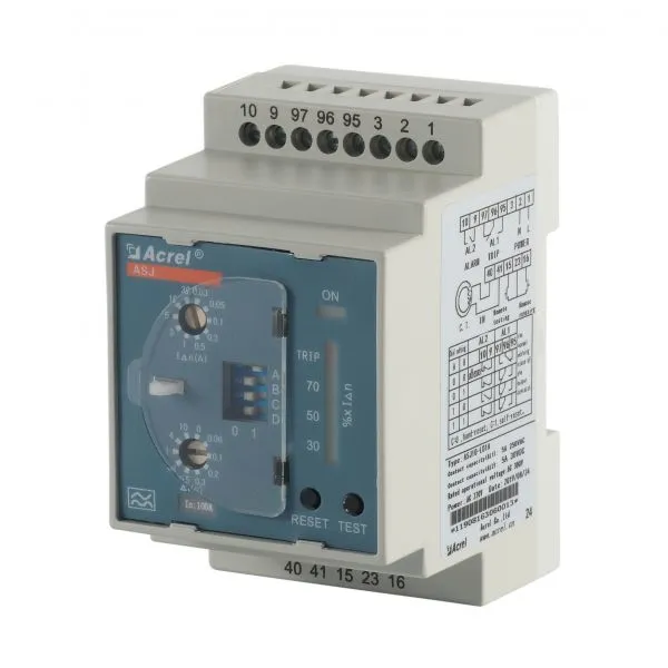 Acrel Professional ASJ10-LD1A Reclosing Earth Leakage Relay Made in ChinaAcrel Brand New ASJ10-LD1A Earth Leakage Relay Relay for Wholesales photo-3