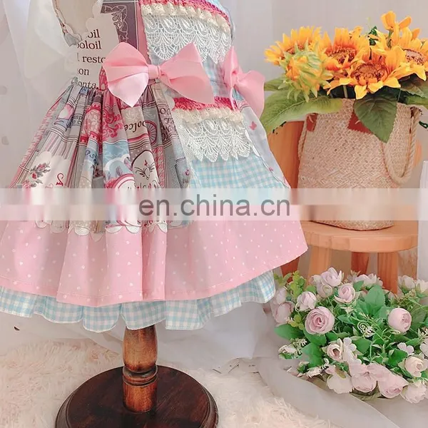 Baby Girl Dress Cute Princess Dresses Children Summer Spanish Clothing Newborn Cotton Gowns Dress photo-6