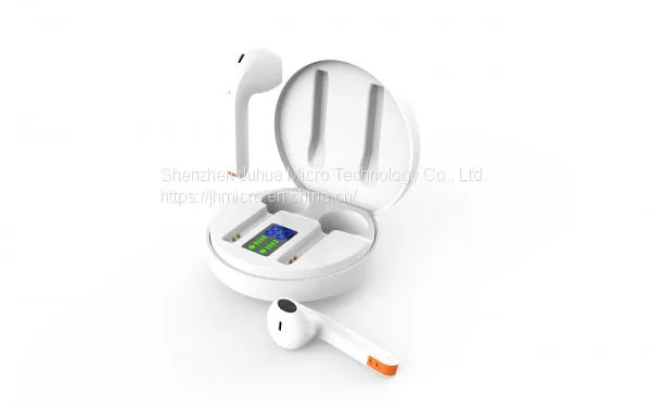 Wireless Handfree Mini Digital Display Power Smart Touch TWS Earbuds Bluetooth photo-2