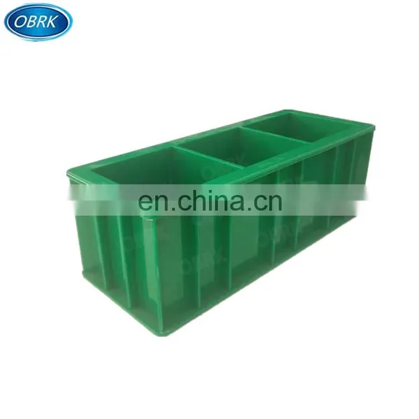 ABS Plastic Cement Mould 50mm Cube Three Gang Mould photo-3
