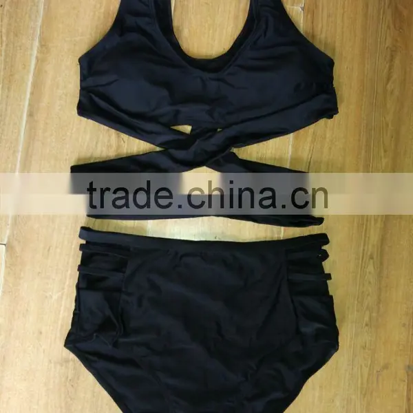 2016 Sexy Push up Straps Women Bikini Swimwear Bathing Suit Bikini With Decorated Bra Quality Choice photo-2