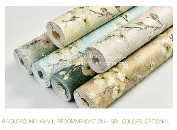 Non woven fabric wallpaper home decoration