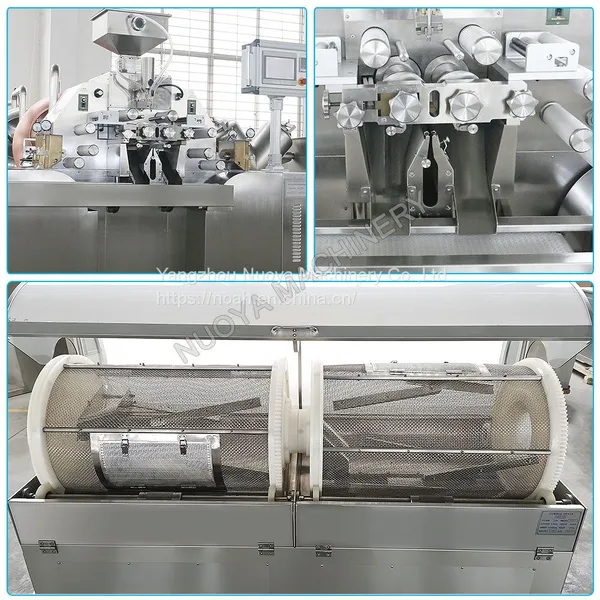 RJN-115 Automatic High Purity Reishi Spore Curcuma Vitamin E Fish Oil Liquid Filler Capsule Filling Machine photo-3