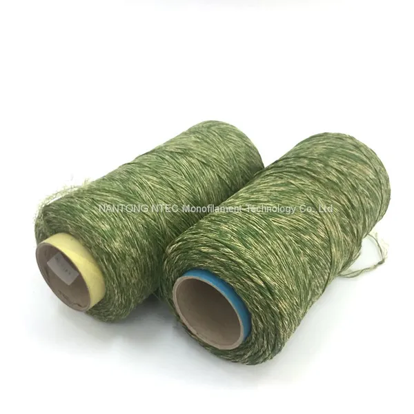 PP Fibrillated Yarn Twist Yarn 5000dtex Colored Artificial Grass Yarn Landscaping Grass photo-2