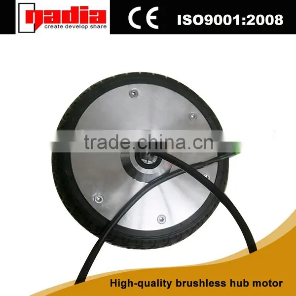 6 Inch 24V180w dc Motor Brushless Gearless Electric Scooter Hub Motor for Electric Scooter Brushless Motor photo-2