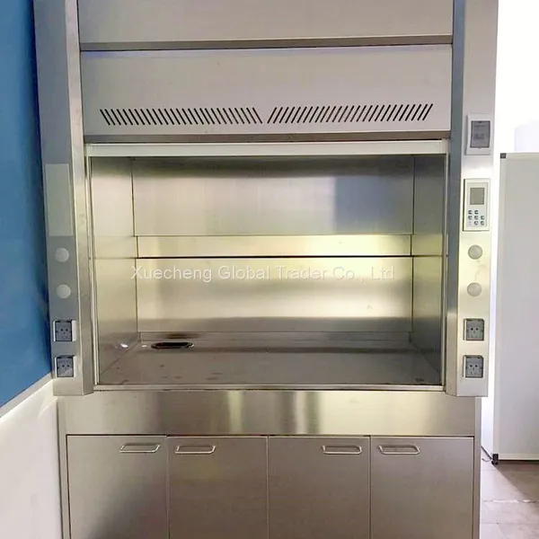 Cheap Price Stainless Steel Standard Type Fume Cupboard 5 Feet Wide Laboratory Fume Hood photo-3