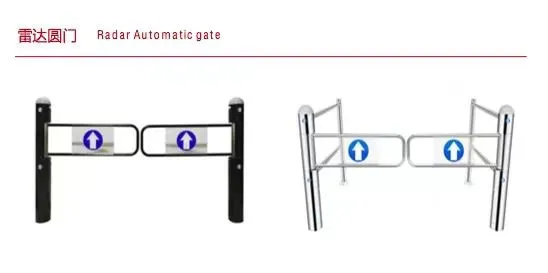 Intelligent Security Equipment Import and Export Door / Radar Automatic Round Post Gate