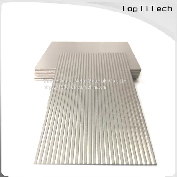 Titanium Sintered Porous Metal Filter Fluidized Plate