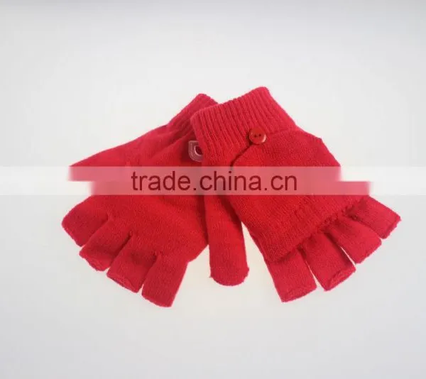 Wholesale Daily Life Usage Warm Soft Fingerless Hand Gloves photo-3