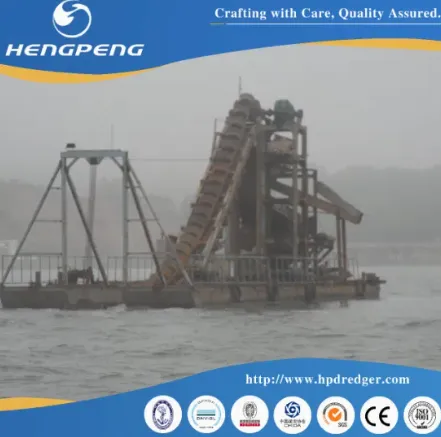 Rugged Construction China Chain Bucket Gold Mining Dredger for Harsh Environments photo-3