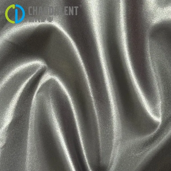 Waterproof 380T 100%RPET Recycle Polyester Oil-faced Taffeta Fabric for Down Coat photo-2