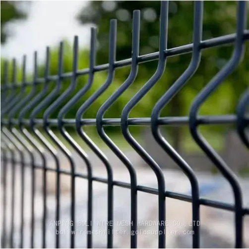 3D Curvy Welded Wire Mesh Fence/BOLI WIRE MESH QUALITY WELDED WIRE FENCING