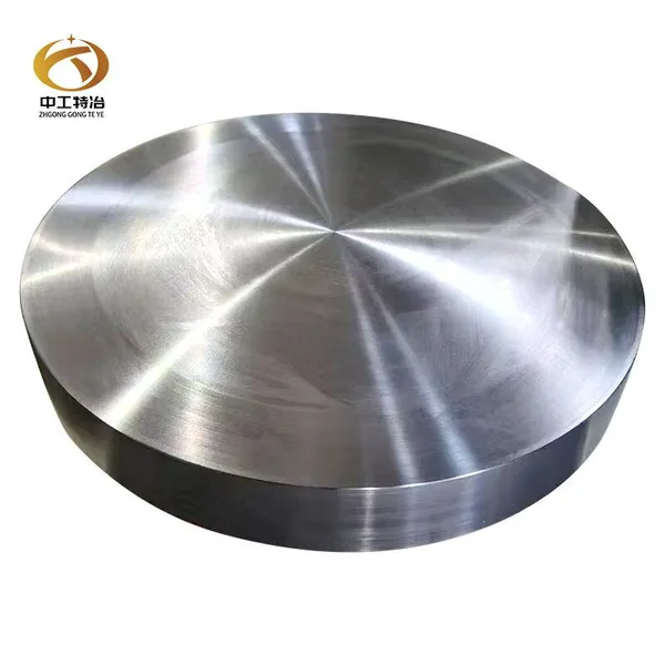 Flange Plate Rear Axle Shaft Semi Trailer Forging Flange Swinging Die Forging Solution photo-3