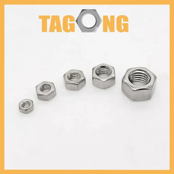 Self Color Class 8 M48 DIN934 Coupling Nuts Jam Nuts photo-5
