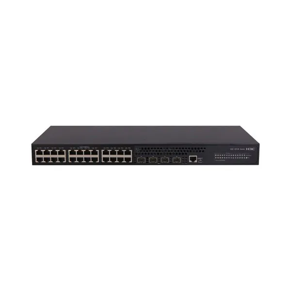 H3C S5130S-28S-EI-H1 Enterprise Switch - 24 Gigabit Ethernet + 4 SFP+ 10GE Ports, Layer 2/3 Managed Switch