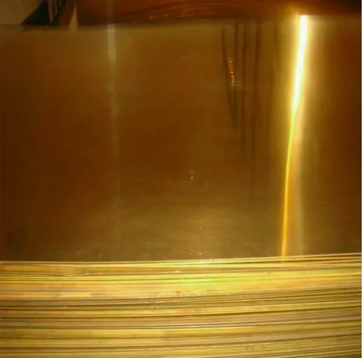 Customized Brass Sheet C2400 C2600 C2680 C2700 C2800 Brass Plate photo-2