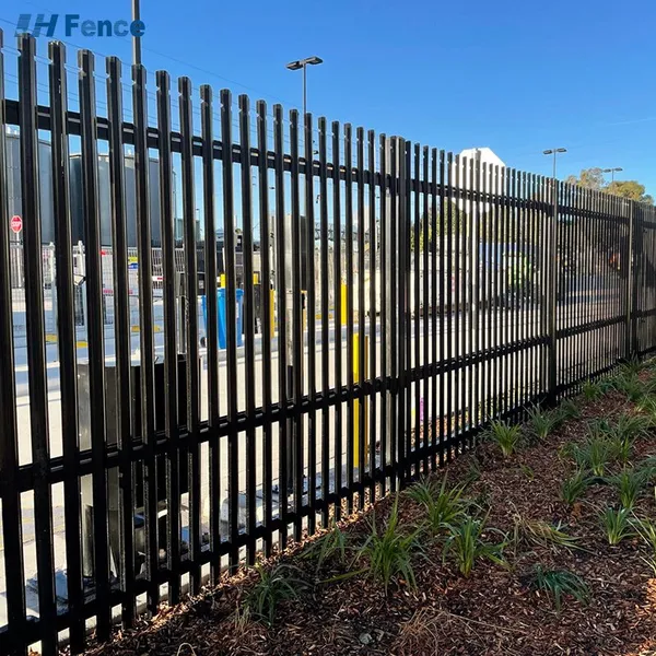 Temporary High Security Steel Mesh Fence System With Gates for Construction Sites photo-4