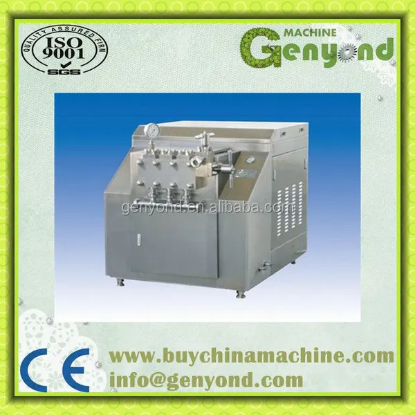 Factory Food Ultra-high Pressure Homogenous Emulsifying Equipment Homogenizer Homogenizing Machine for Juice Drinks Dairy Milk photo-4