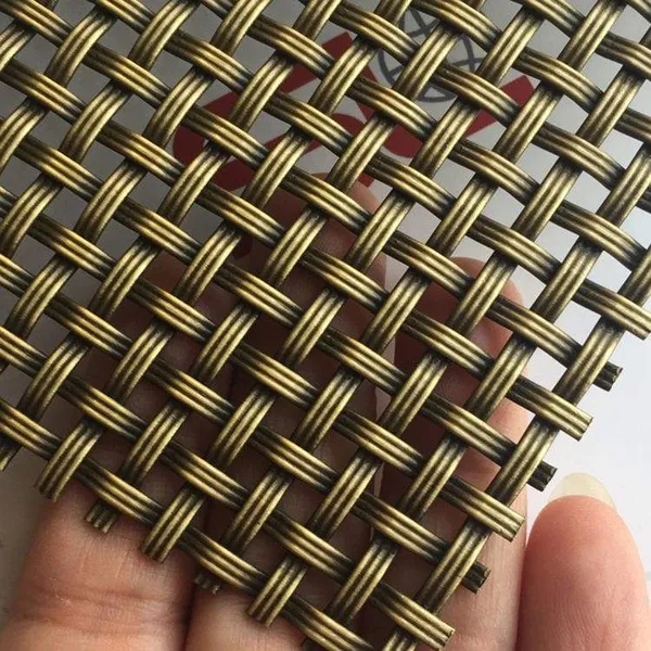 Flat Square Mesh Stainless Steel Decorative Mesh, Other Copper Embossed Mesh photo-4
