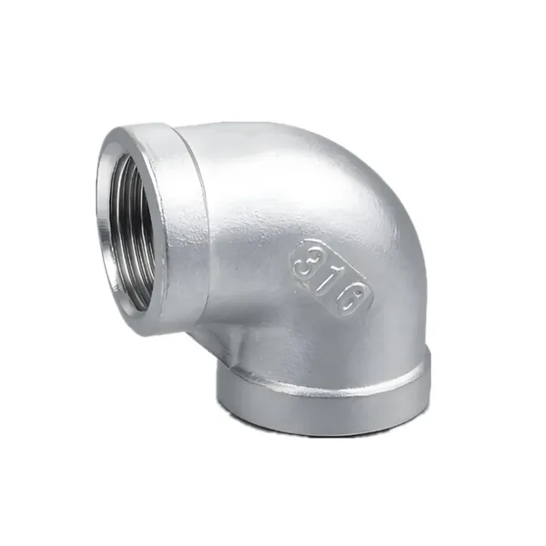 Factory Price Construction Parts Thread Inside 316 Stainless Steel Pipe Fittings Accessories Elbow 90