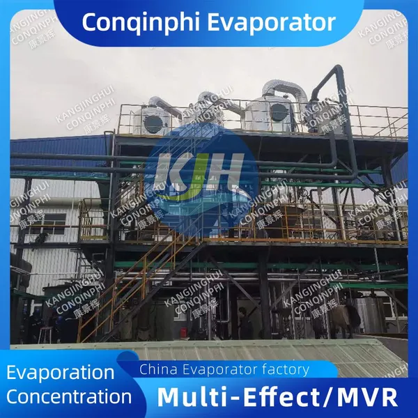 Double-effect Evaporation Equipment With 1-Year Warranty and On-site Technical Training photo-5