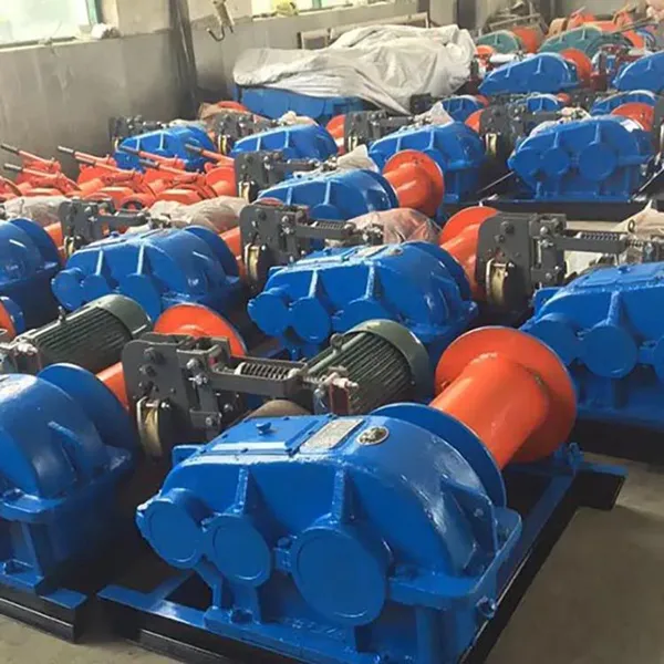 Winch Special Equipment for Lime Kiln Feeding photo-4