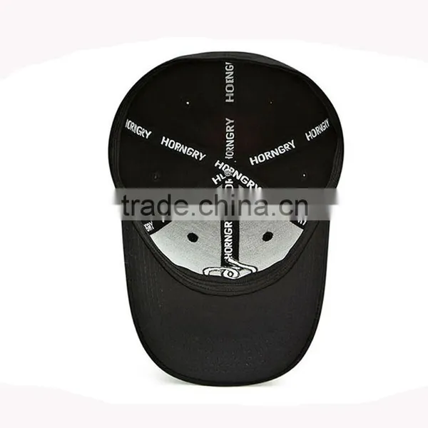 OEM Black Cotton Baseball Cap photo-4
