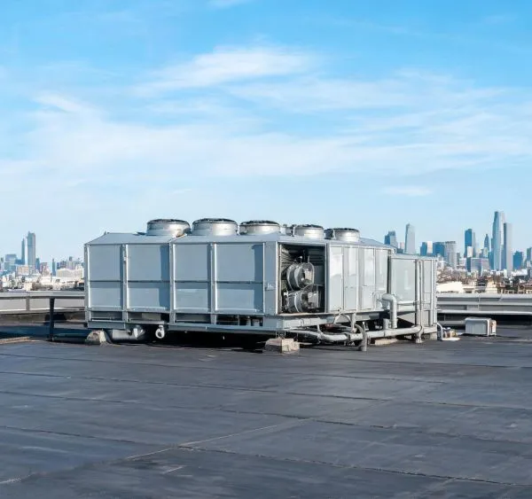 Commercial Rooftop Unit RTU 20-60 Ton R32 Package Rooftop Heat Pump for HVAC Replacement