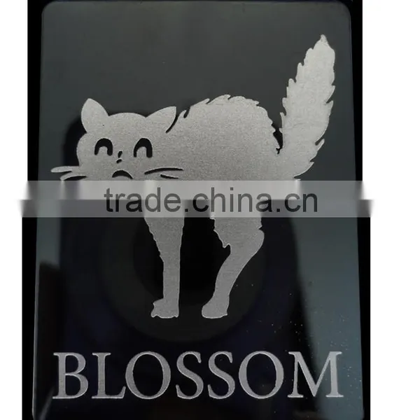 Sofa Customized Polished Metal Nameplate With Different Shape for Door Furniture OEM Offered Metal Logo Metal Tag