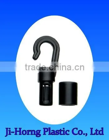 Plastic Elastic Cord Hook Bukcle for Bungee Hook photo-2