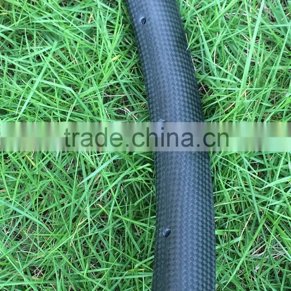 New Clincher Carbon Mtb Bike Rim 25mm Depth 25mm Width 3k Matte Finish 26er Mountain Bike Clincher Wheel photo-2