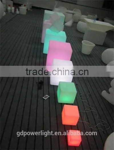 LED Light Decotative Cube With Remote Control C007 photo-6