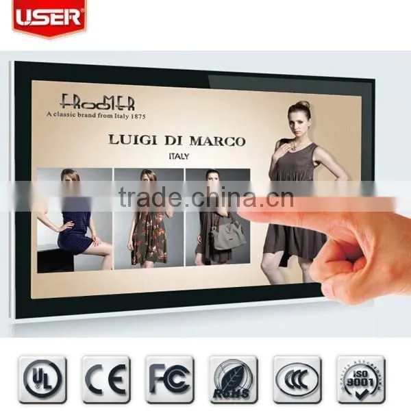 42 Inch Wifi Network Commercial Totem All In One Pc Touchscreen LCD Board photo-4