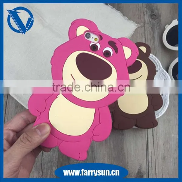 2016 New Animal Silicone Phone Case for Iphone 6 Cute Carton Silicone Case photo-4