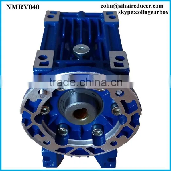 NMRV040 High Quality Aluminum RV Type Worm Gear Boxes photo-2