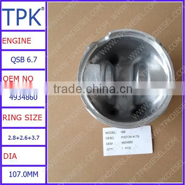 4934860 QSB6.7 PISTON KIT photo-2