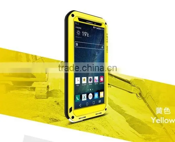 LOVE MEI Heavy Duty Waterproof Shockproof Metal Aluminum Powerful Case For LG V10 5.7 Inch Gorilla Glass TB-0155 photo-5