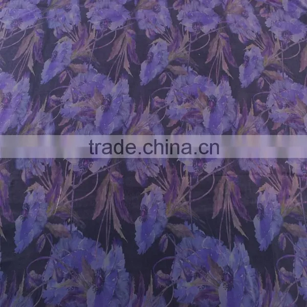 100 Cotton Woven Textile Digital Printed Poplin Cotton Fabric for Dresses photo-4